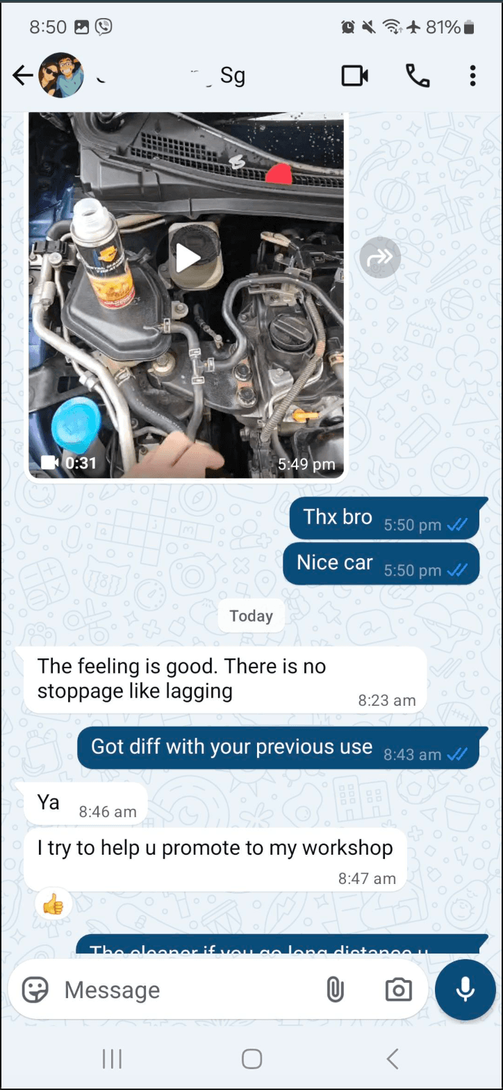 Customer photo